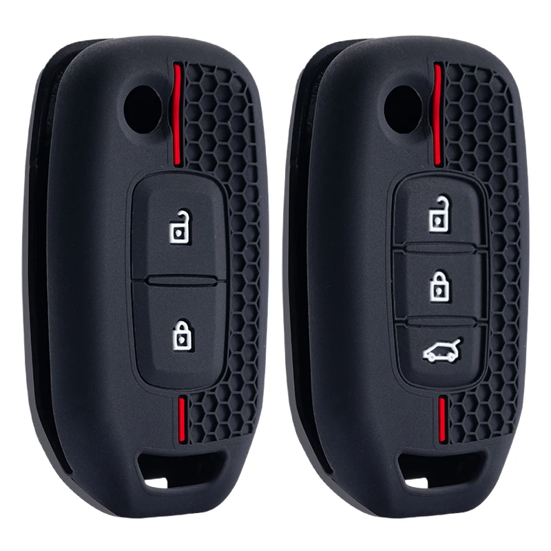 New Silicone Key Case Car Key Cover for Renault Kwid 2023 Trafic Clio Kadjar Clio 5 Captur Arkana Sandero Stepway Logan Twingo