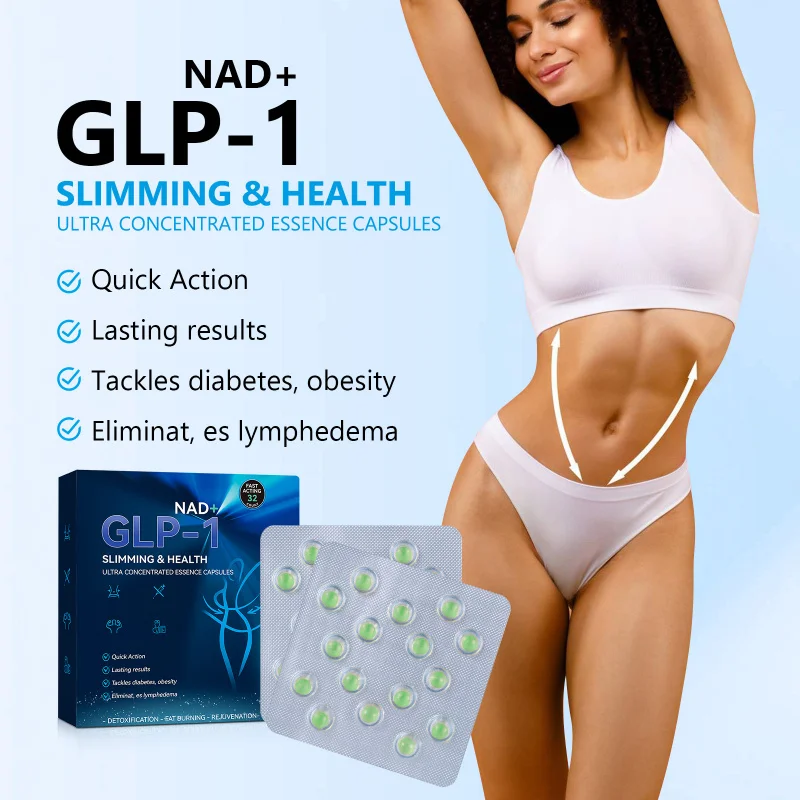 

Super Concentrated Pearl Essence GLP1 Plant Extract Deep Penetration Body Firming Massage Liquid 32PCS