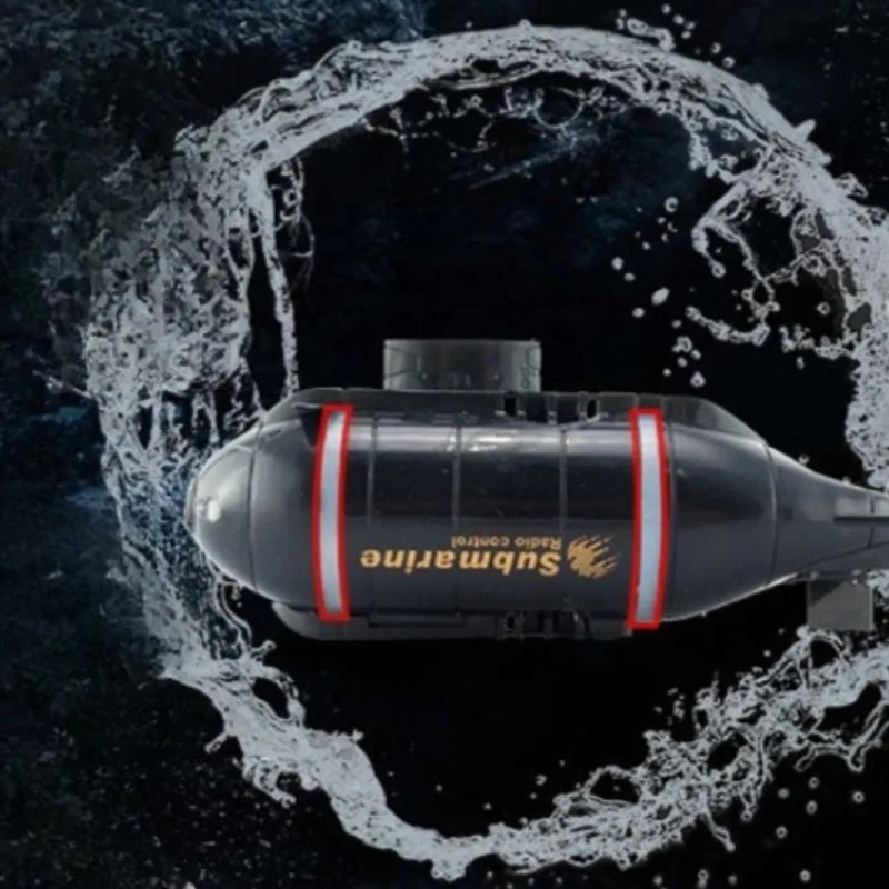Mini Wireless Remote Control Submarine Toy Children Remote Control Boat Rechargeable Electric Remote Control Toys Ship Model