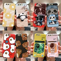 Soft Silicone Cases Fro Honor 9 cute patterned Shockproof Back Covers Fro Honor 9 Fashion Cartoon Shockproof Phone Candy Cases
