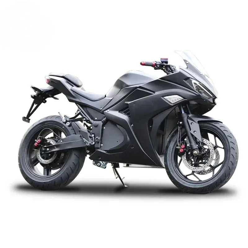 72V 3000W Electric Racing Bike, Customizable QS Hub Motor 80mph, High Speed Lithium Battery E-Motorcycle Sport Street Bike RZ