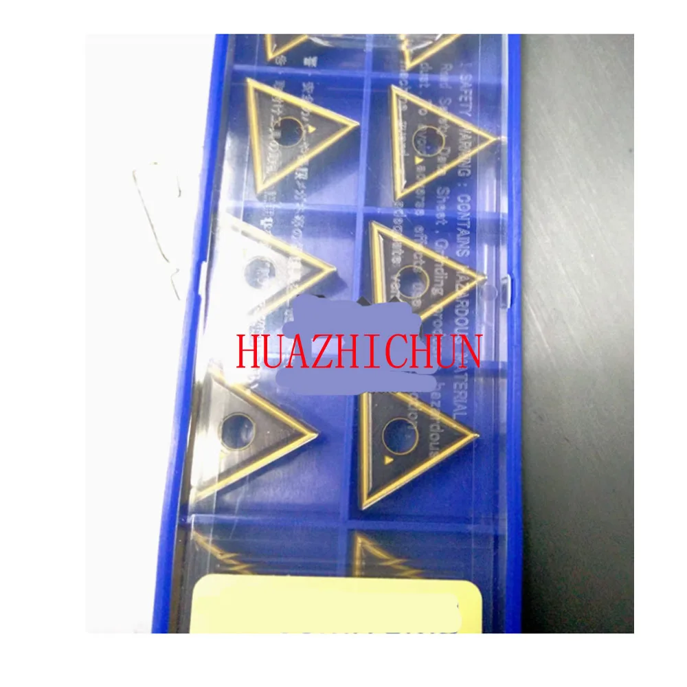

HUAZHICHUN TNMG160404N-EX AC630M Carbide Inserts Milling Cutter Tool