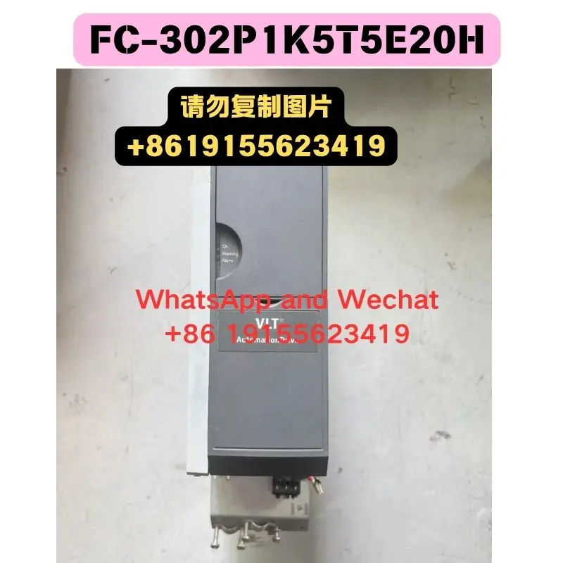 

Used FC-302P1K5T5E20H frequency converter Functional test OK Quick delivery