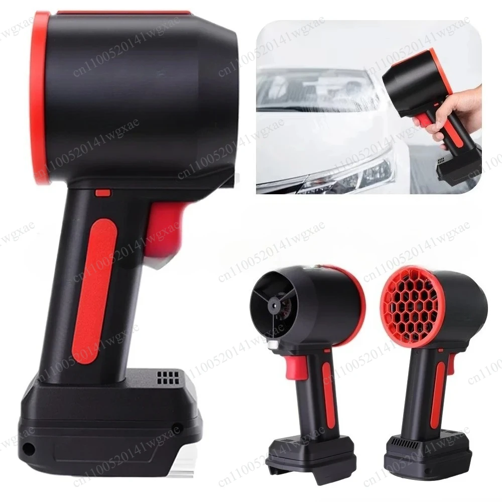 70mm Mini Turbo Jet Fan, 2800g Thrust Cordless Air Blower for Car Washing, Snow & Leaf Removal, No Battery