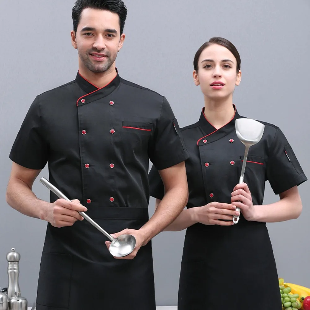 

Chef Uniforms for Summer - Suitable for Hotels, Restaurants, Hot Pot Restaurants, Bakeries and Western - style Restaurants