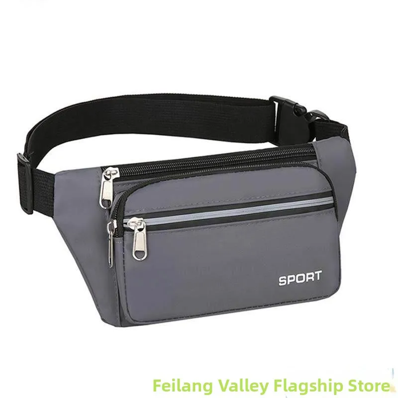 Water-Resistant Large Capacity Multi-Functional Waist Bag Unisex Business Wear for Sports And Work Mobile Phone Wallet