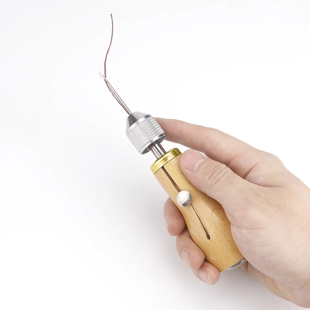 Speedy Stitcher Sewing Awl Kit, Hand Stitcher Repair Tool for Bounce Houses, Inflatables, Tarps, Thick Fabric, Shoes,Bags,Belt
