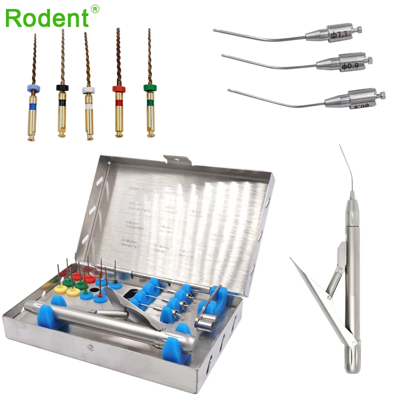 Dental Equipment Root Canal Extractor Endodontic Files Extractor Broken File Removal Kit Root Canal Treatment Broken File Tip