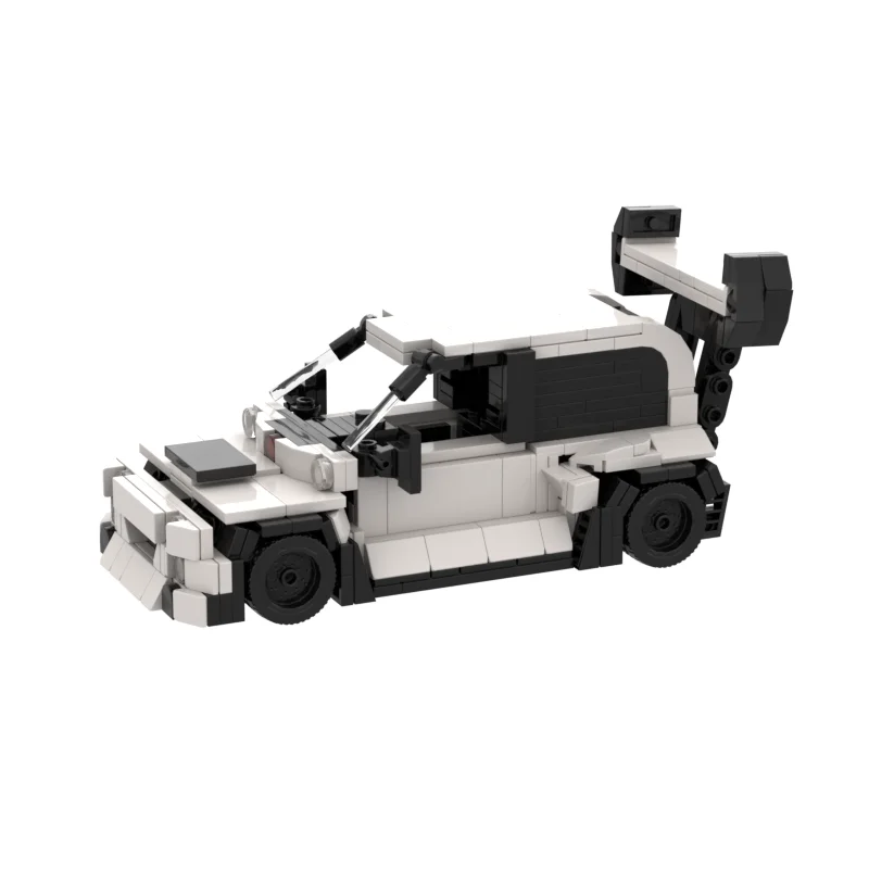 اللبنات MOC سيارة الإبداعية مجموعات الالعاب DIY هدية للبالغين والمراهقين المفككة أطقم منمذجة (حزمة أجزاء/الخطط الإلكتروني) #4