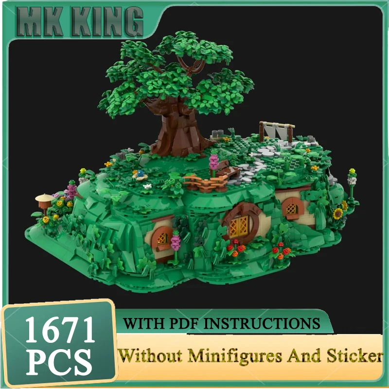 

Кольца из фильмов Moc, строительные кирпичи, модель гостевой комнаты, технология, модульные блоки, подарки, известные сцены, игрушки, наборы «сделай сам», сборка