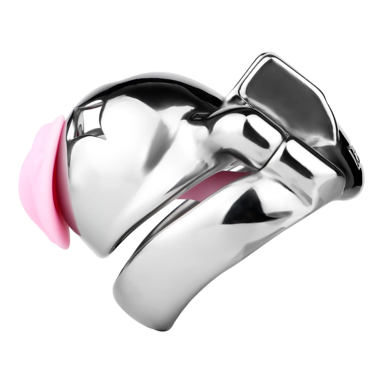 FRRK Meteor Small Mouth Sissies Male Chastity Cage Detachable Silicone Urethral Catheter Adult BDSM Belt SM Sex Tooys For Man view 4