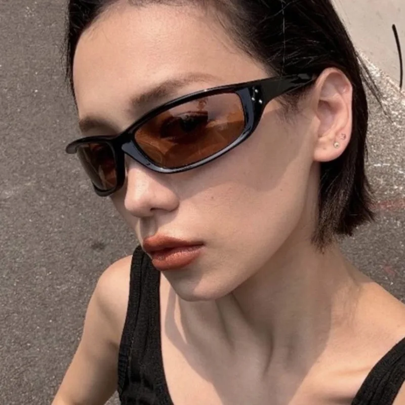 New Y2K Sunglasses for Men and Women Sports Cycling Glasses Sun Glasses for Male Female Eyeglasses Cycling Windproof Sun Glasses
