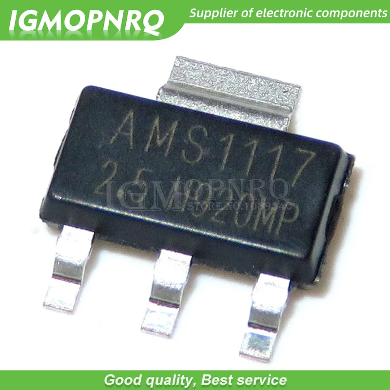 20pcs AMS1117 AMS1117-3.3V AMS1117-ADJ AMS1117-1.8 AMS1117-1.2 AMS1117-5.0 AMS1117-2.5 AMS1117-3.3 AMS1117-5.0 AMS1117-1.5