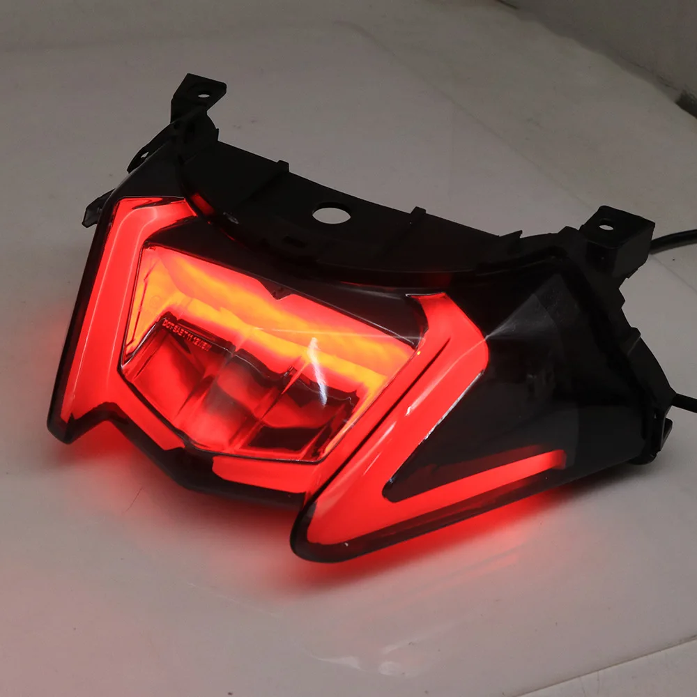 

Motorcycle LED Rear Brake Tail Lamp Integrated Turn Signals Running Light Compatible For S1000S (20-22) KATANA (19-)