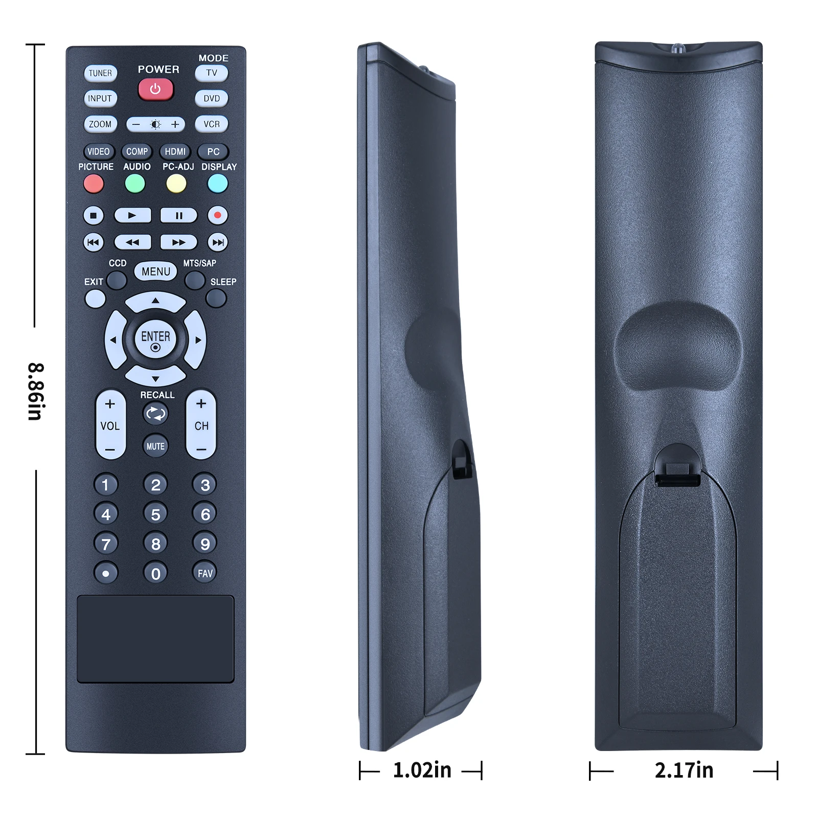 New MKJ39170822 Remote for Insignia TV NS-PDP42 NS-PDP50 NS-PDP42-09