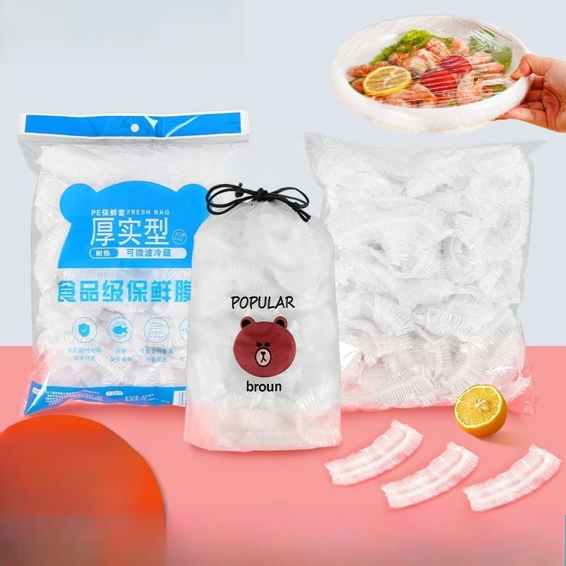 Thickened Disposable Food Covers for Fruits Vegetables Household Use Food Grade Freshness Protection