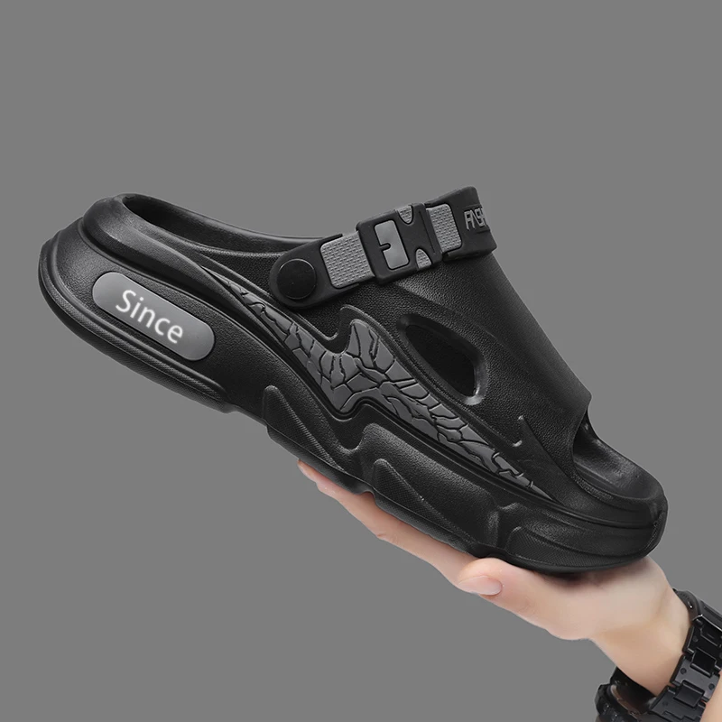 Summer Men's Slippers Beach Clogs Outdoor Sandals EVA Soft Comfortable Slides Men Casual Water Garden Shoes Male Outdoor Slipper