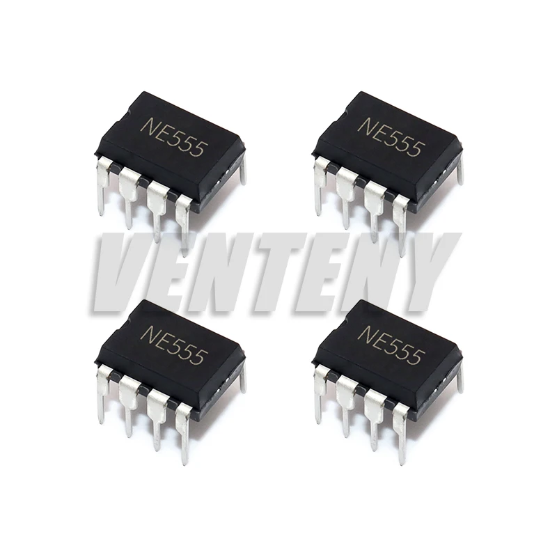 

20 шт. таймеров NE555P и сопутствующих компонентов, прецизионные, DIP-8, новые, оригинальные NE555