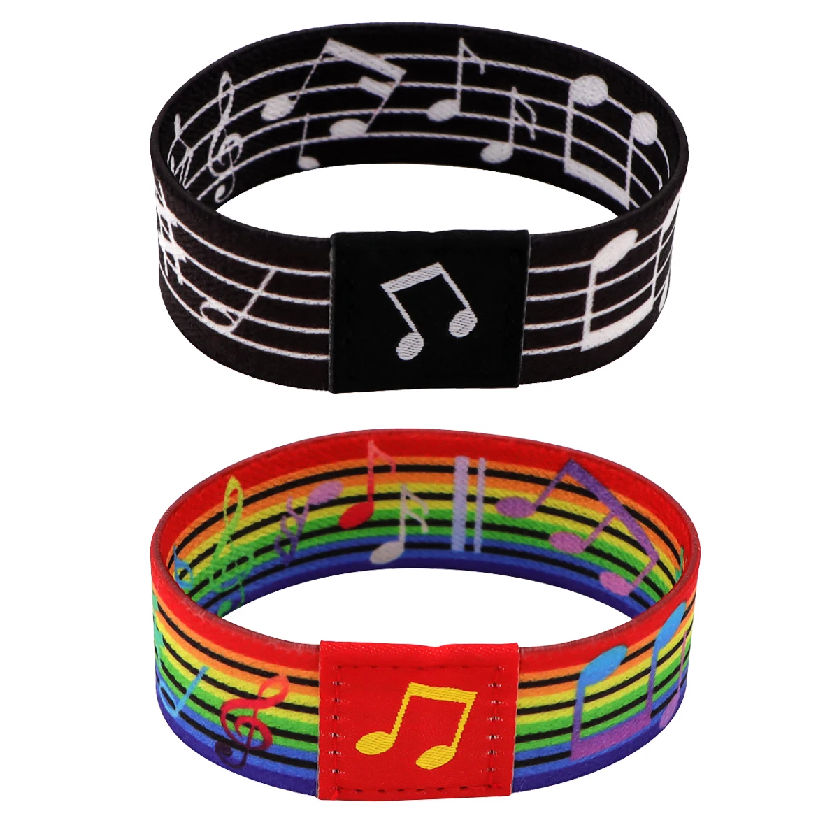 Music Notation Bracelets For Men Or Women Stretch Stave Wristband Bracelets & Bangles Fashion Accessories Gifts Wrist Jewelry