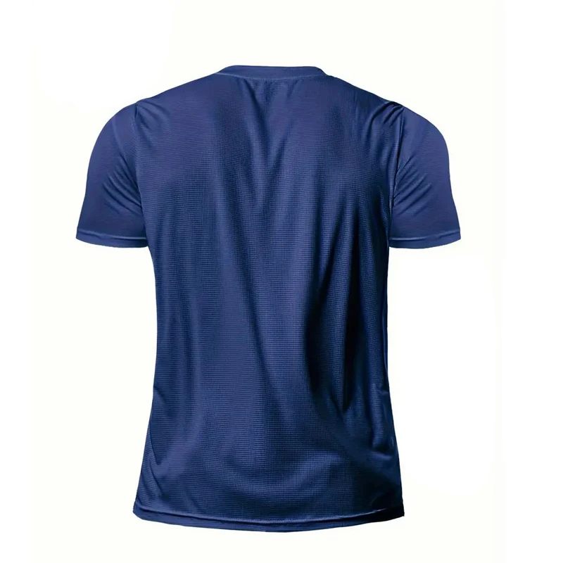 Sport T Shirt Men Short Sleeve Fitness Tops Quick Dry Summer Training Workout Tights Jersey Gym Running T-Shirt Rashguard Men