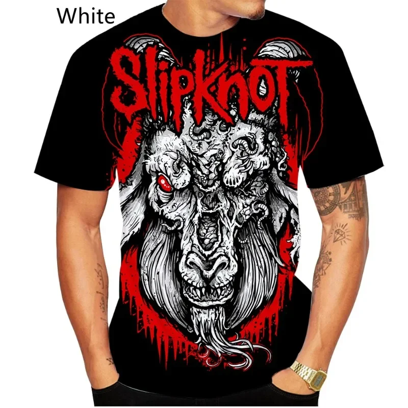 2026 SUMMER Slipknots Prepare for Hell Tour Washed Short Sleeve T-Shirt Men Women Mental Band Streetwear Graphic Top Tees