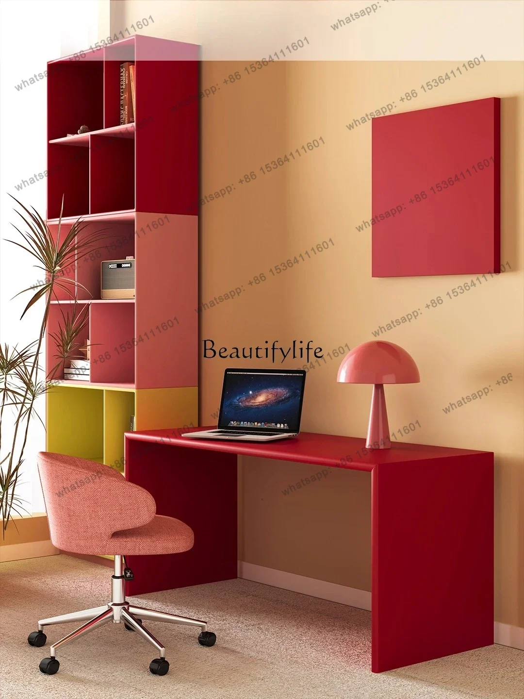 56Desk Home Study Writing Office Dopamine Desk Multi-color
