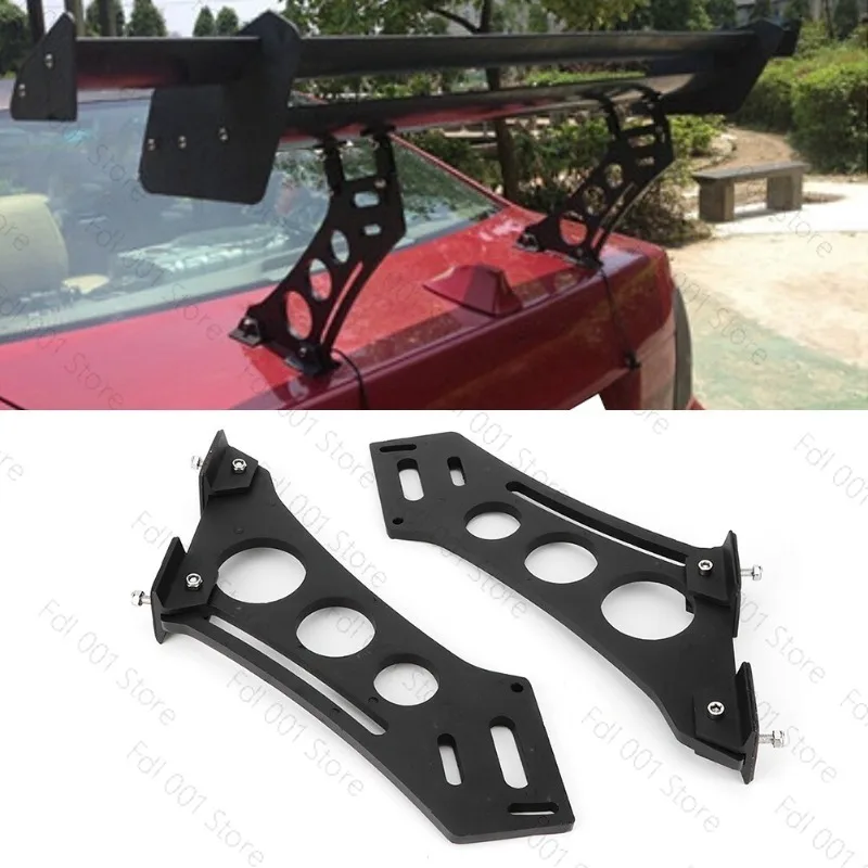 GT Spoiler Bracket Aluminum Alloy | Universal Foot Mount for Sedan & Hatchback Car