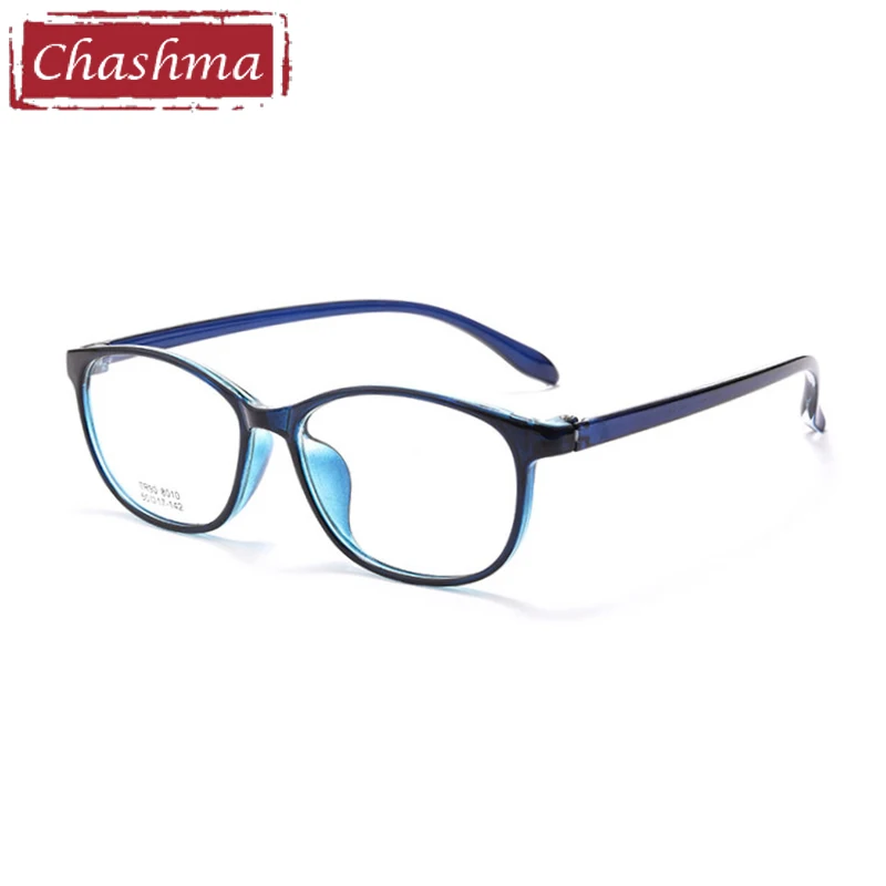 Chashma Student Eyeglasses Myopia Glasses Frame Women Fashion Simple Design Read Glasses Teens Anti Blue Ray Prescription Lens