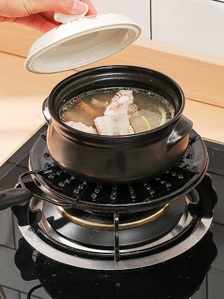 Gas Stove Stovetop Heat Conduction Plate Stove Diffuser Thawing Tray Fast Defrosting Tray Energy-Saving Pot Protection