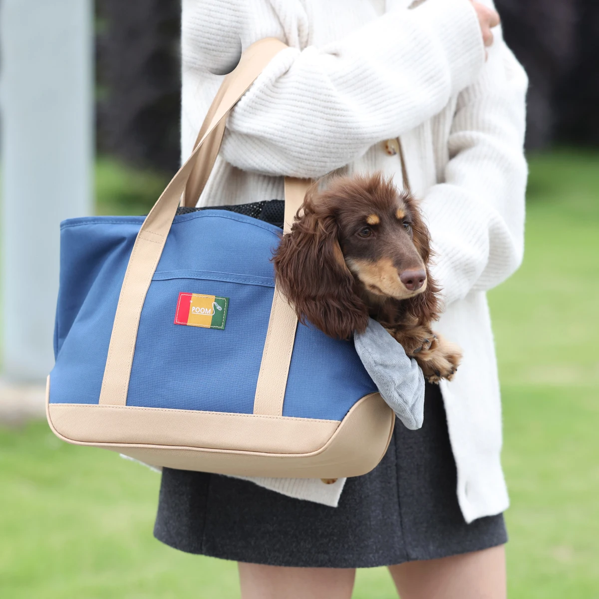 

Fashion Pet Carrier for Dachshund French Bulldog Yorkie Soft Dog Carrying Bags Light Weight with Removable Lining