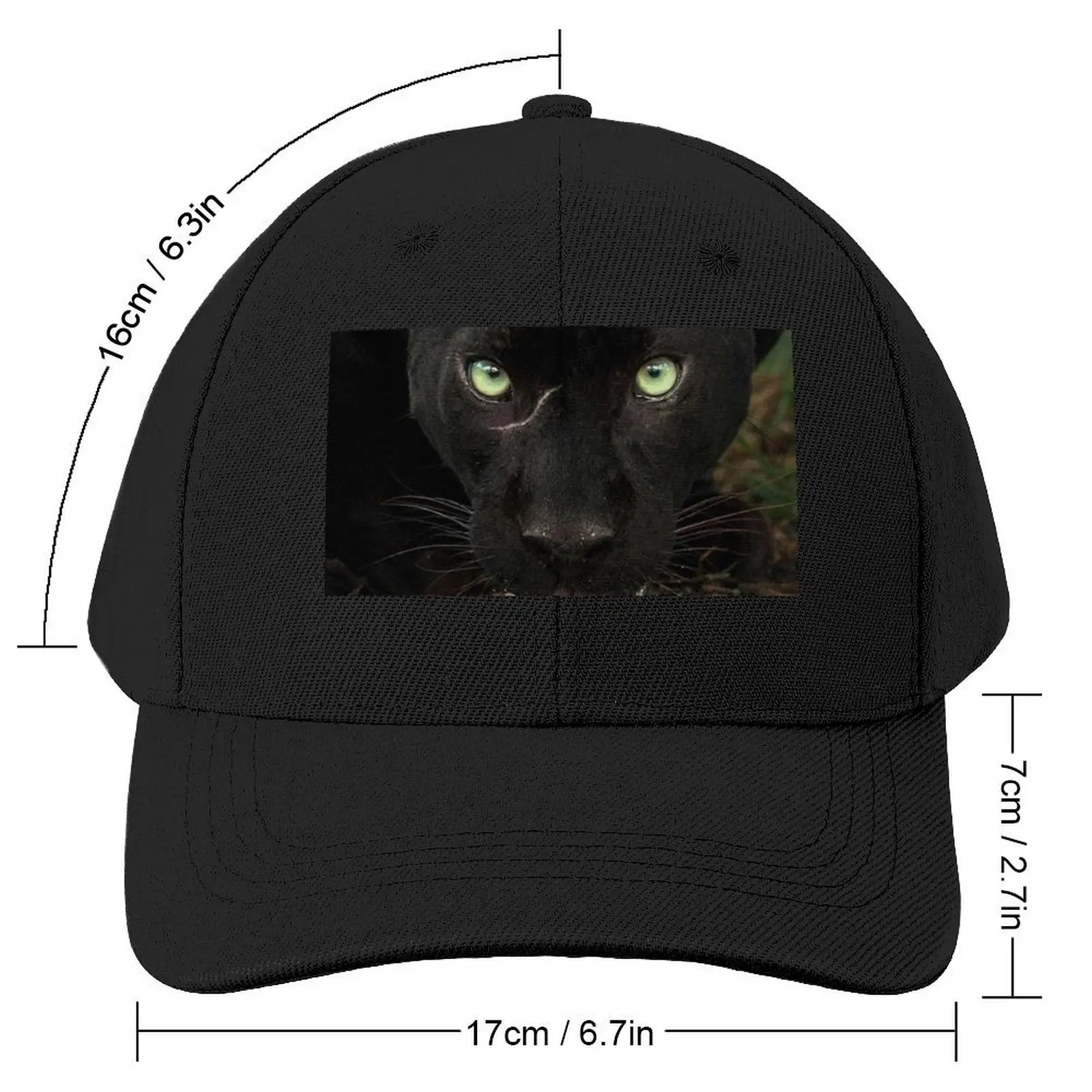 Black Jaguar drinking water Baseball Cap Hat Luxury Brand Military Tactical Cap Designer Hat Ball Cap Caps For Women Men's