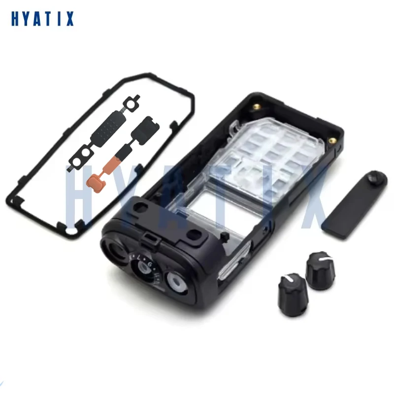 1~5sets Housing Case Front Cover with Keypad Knob for KENWOOD NX-3220 NX-3320 NX3220 NX3320 Walkie Talkie Accessories