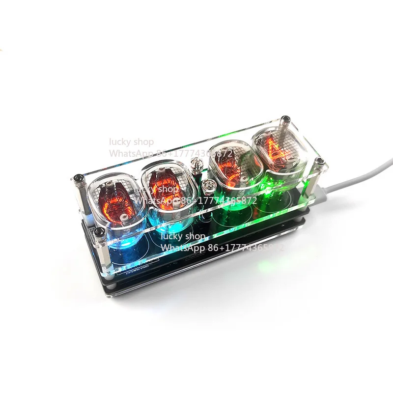 QS27-1 SZ4-1 SZ-J2 Glow Tube Clock with WIFI Network Timing ESP8266