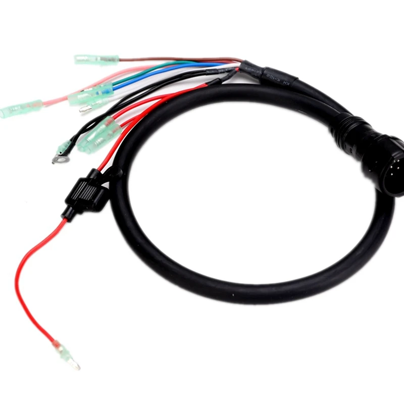 61T-82590 7Pin Wire Harness Hardness Assy for Yamaha Outboard Motor 2T 25HP 30HP C25 C30 Parsun Hidea HDX Seapro Hangkai
