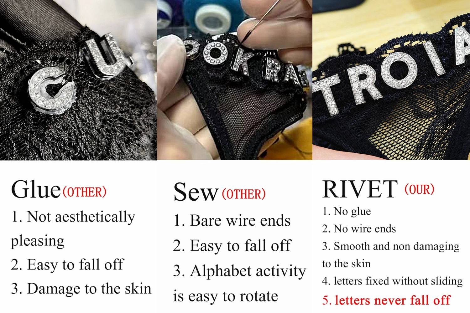 Customize Shine Crystal Name Letter Waist Chain Body Jewelry Women Sexy Lace Bikini G-String Panties Girl Valentine's Day Gift