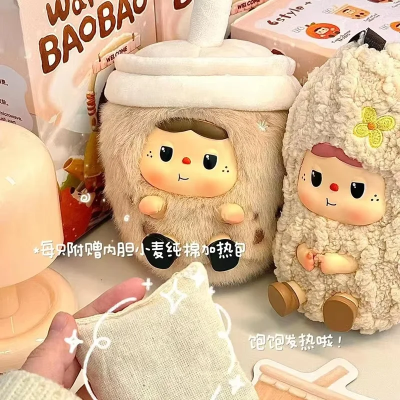 Warm Baobao Fireside Tea Party Series Vinyl handmade Blind Box Trendy cute Desktop Decoration Mystery Gift Girl birthday