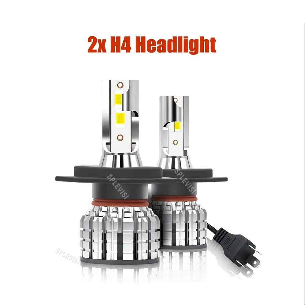 2x 9003 H4 Headlight