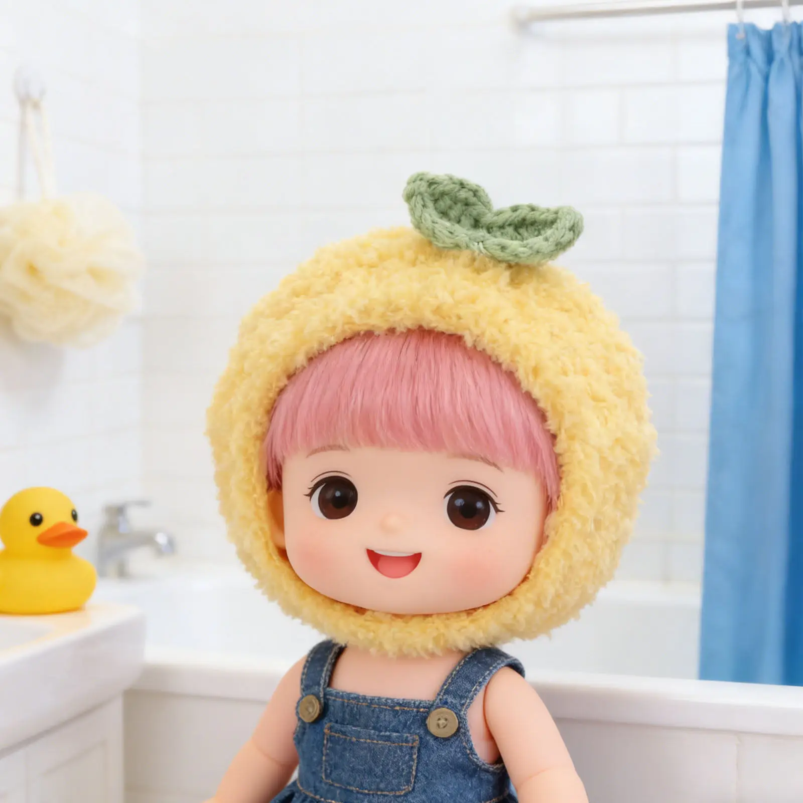 

Набор миниатюрных шляпок для моделей 10 см - Декоративные украшения в стиле клубники - Аксессуары для самостоятельного изготовления, для праздничного декора и игровых сцен