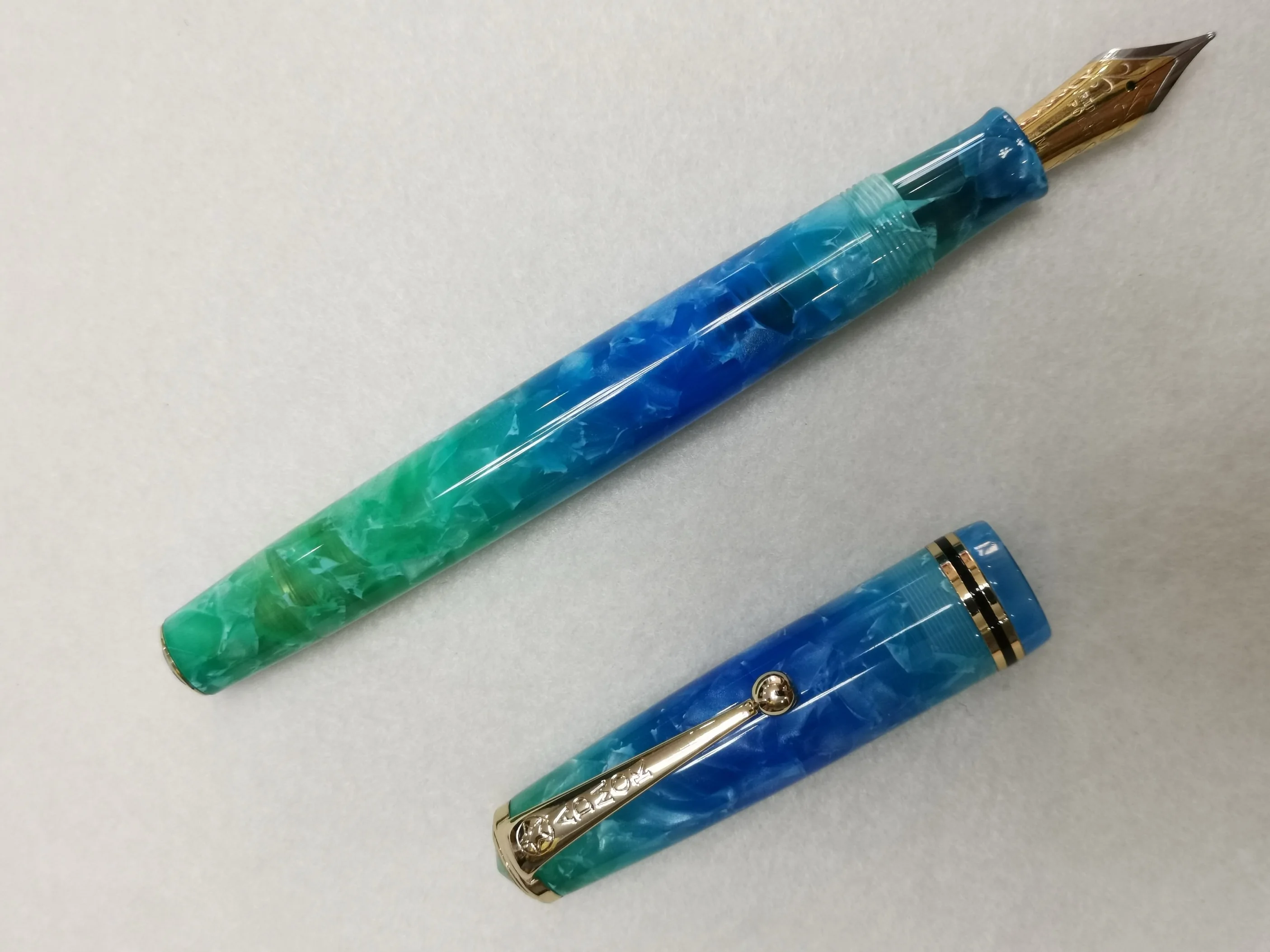 ADMOK 28 Vacuum Filling Fountain Pen BOCK F/M Nib Vintage Design Classic Calligraphy Gift FOR Collector Gift Pens Business