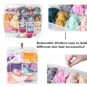 3 صناديق تخزين ليغو قابلة للتكديس ، مقصورات بلاستيكية شفافة قابلة للتعديل ، حاوية ألعاب ، منظم لوازم خياطة المجوهرات أفضل 6 منظمي ليغو مبيعا - رقم 1