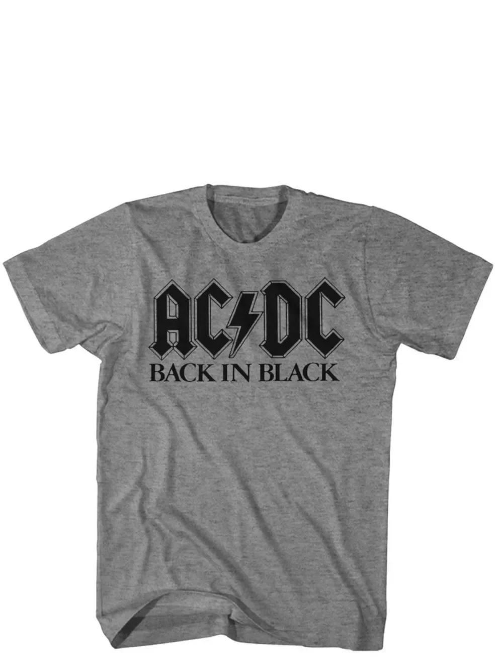 Classic Bolt Logo ACDC Band T-shirt Summer Cotton Tee Punk Rock Cotton Short Sleeve T-Shirt Men Women 2024 New in Casual Tops