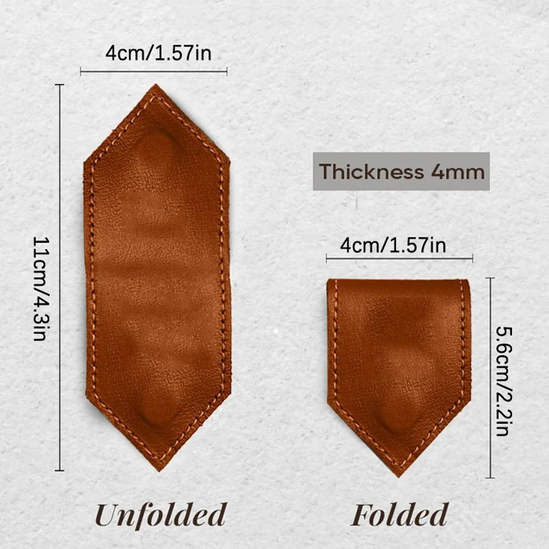 빈티지 인조 가죽 마그네틱 북마크, 수제 휴대용 책 페이지 마커 클립, 자석 책, 어린이 학생 선물, 학용품