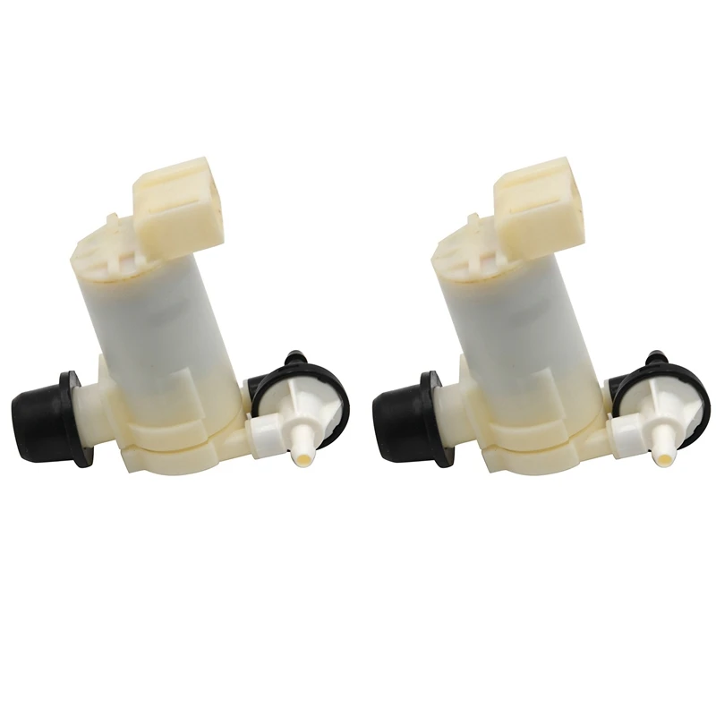 

2X Front Rear Windscreen Washer Motor Pump For Nissan X-Trail T31 10/07-2014 NWP370160