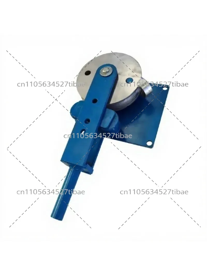 Manual Pipe Bender, Small Tube Bending Machine for Square Round Aluminum Steel Tubes, One-Forming Hydraulic Bender