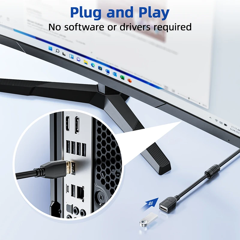 10M USB 2.0 Active Extension Cable with booster Active USB 2.0 Extension Cord 10M USB 2.0 Extendr A male to Female with booster