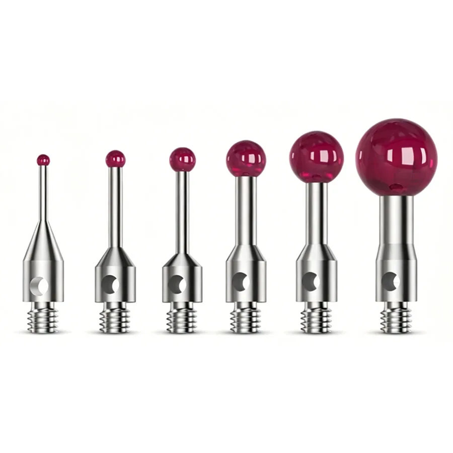 M2 three coordinate measuring needle, ruby measuring head, three-dimensional probe, CNC machine tool measuring needle