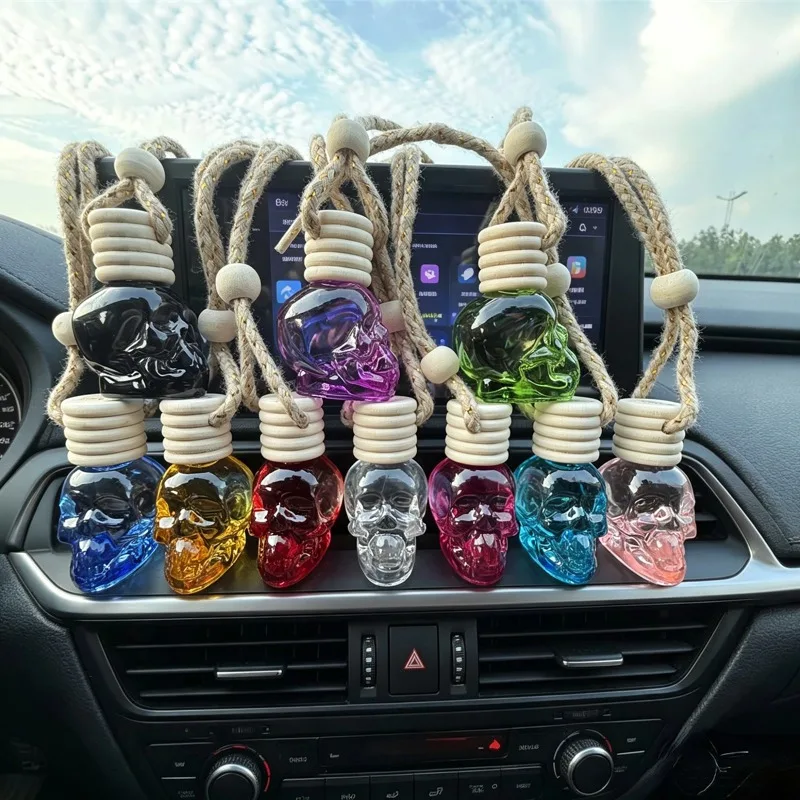 Car Air Freshener Diffuser Hanging Air Freshener Diffuser - Vanilla Cream Fragrance Oil Air Diffuser for Car,  Fragrance