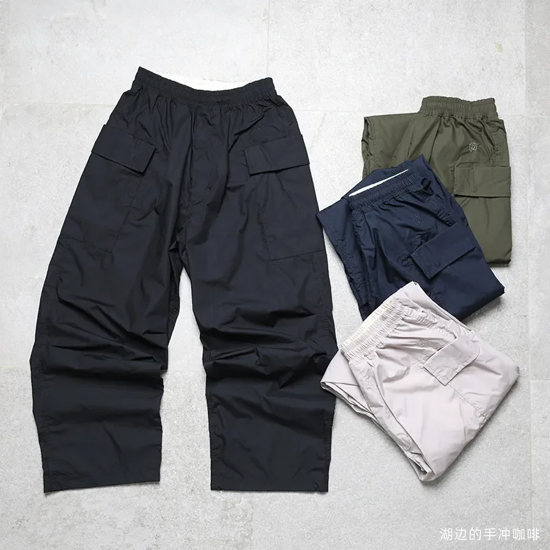 Cargo Deck Pants Polyester-Cotton Blended Military Tooling Paratrooper Pants