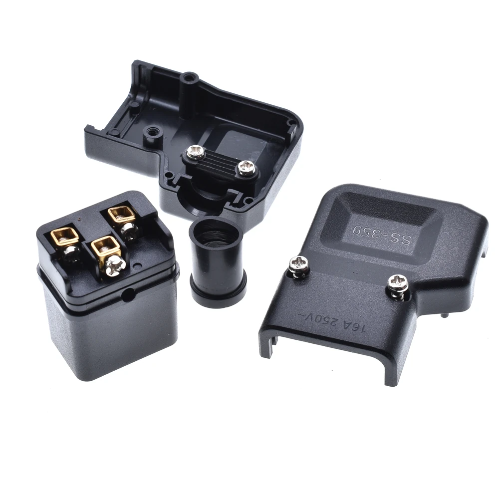 PDU/UPS Socket Standard IEC320 C19 C20 16A 250V AC Electrical Power Cable Cord Connector Removable plug Female Male Plug Adapter