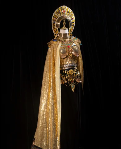 Cleopatra Cosplay Suit Women Shiny Stage